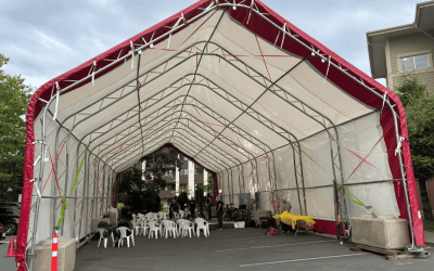 In the News: Tent of dreams: Westshore artists push for a permanent space